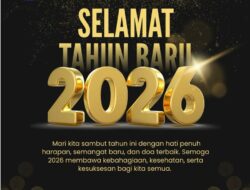 Happy New Year 2026 Rumah Sakit MMH Semoga Semakin Sukses