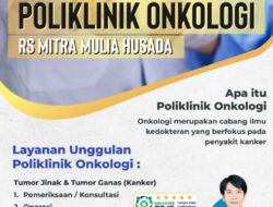 RS MMH kini Hadir Poliklinik Unkologi Yg Dapat Melayani Dan Konsultasi Penderita Tumor Dan Kanker