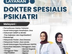 RS MMH Menghadirkan Layanan Dokter Bagi Pasien Yg Mengalami Kejiwaan