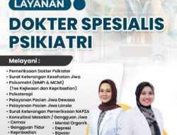Layanan Dokter Spesialis Psikiatri RS Mitra Mulia Layani Pasien Umum Dan BPJS