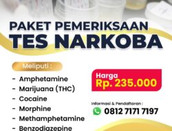 RS Mitra Mulia Husada Menawarkan Paket Pemeriksaan Tes Narkoba Dengan Harga Terjangkau