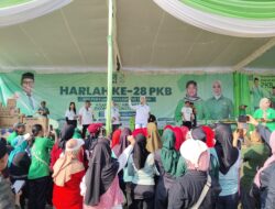 Harlah Ke-28 DPC PKB Lampung Tengah Berjalan Meriah Dan Sukses
