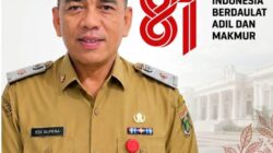 Kepala Dinas Lingkungan Hidup Lamteng, Edi Supena Mengucapkan Selamat HUT RI Ke-81