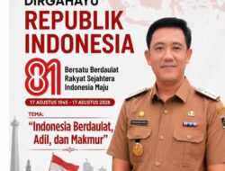 Kepala Dinas Sosial Lampung Tengah Mengucapkan Selamat HUT RI Ke-81